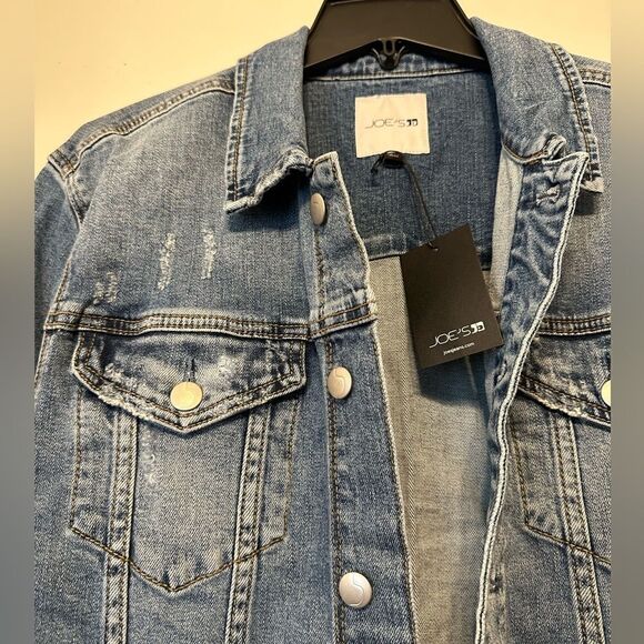 Joe’s Men’s Denim classic Jeans denim jacket size L, NWT - Picture 9 of 9
